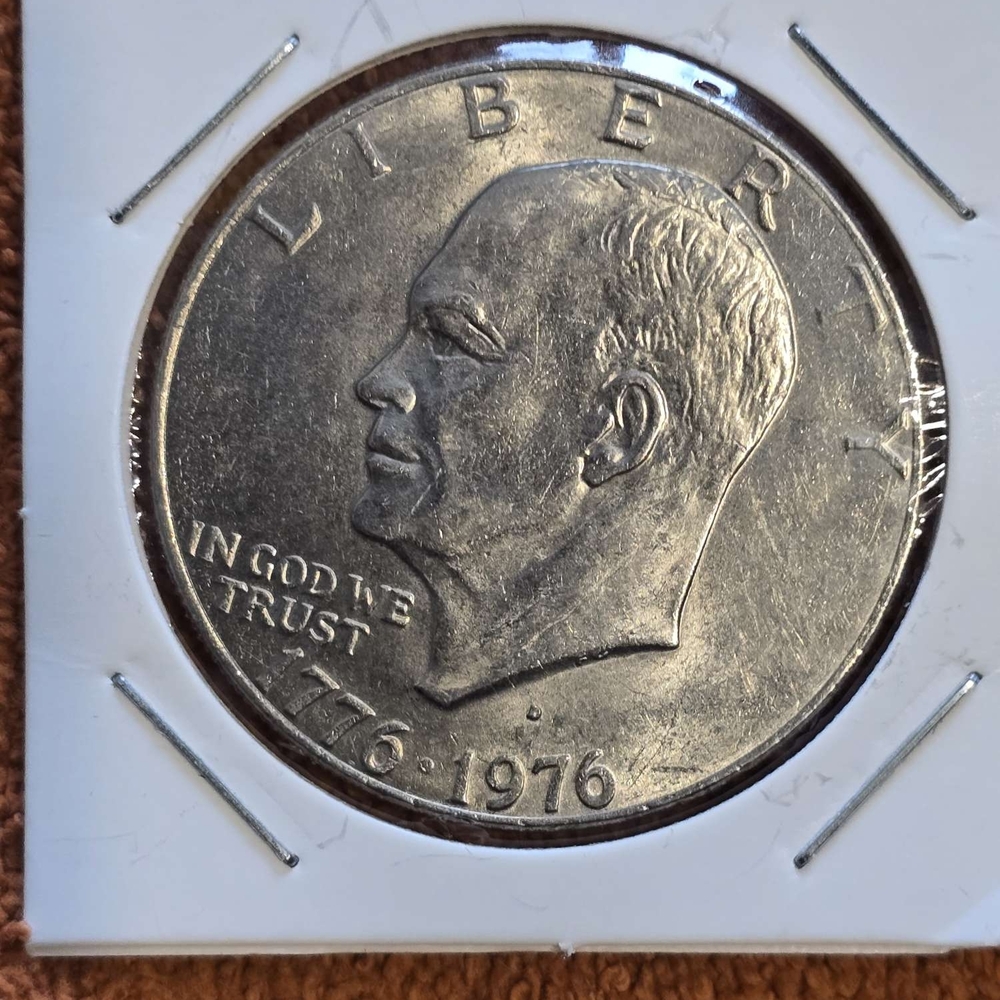 Bicentennial Eisenhower Dollar Coin